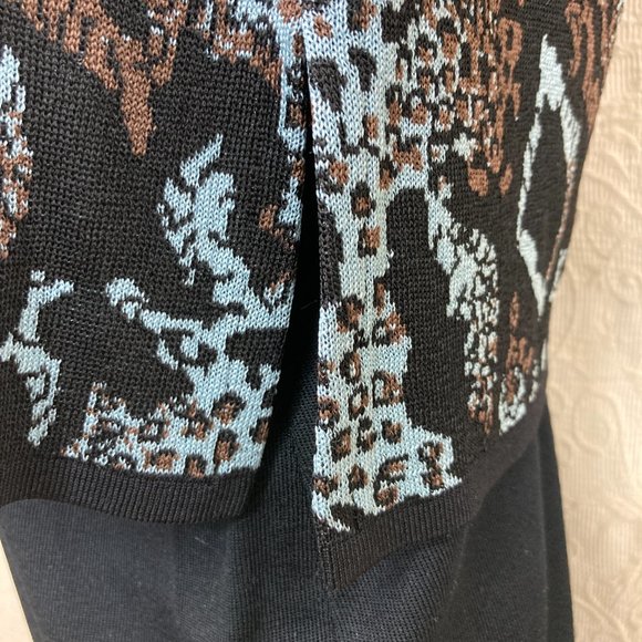 Misook 2-pc Snake Cardigan & Tank Set - Picture 12 of 16